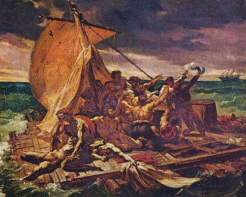 Le Radeau de la Méduse, 1818, Théodore Géricault