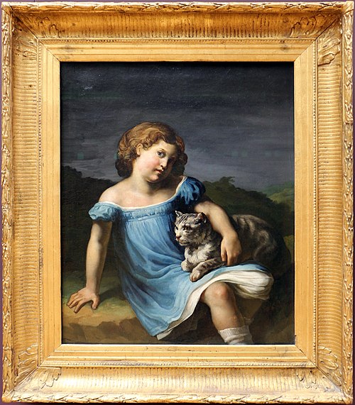Louise Vernet enfant, 1812, Théodore Géricault