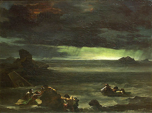 Scène du déluge, 1819, Théodore Géricault