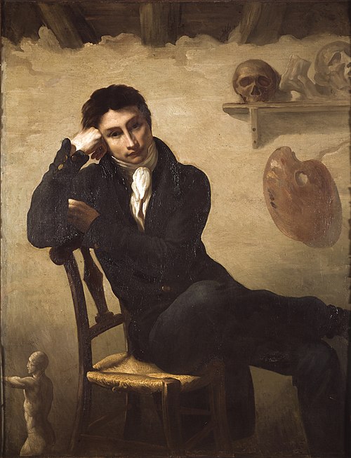 Portrait d'un artiste dans son atelier, 1812, Théodore Géricault