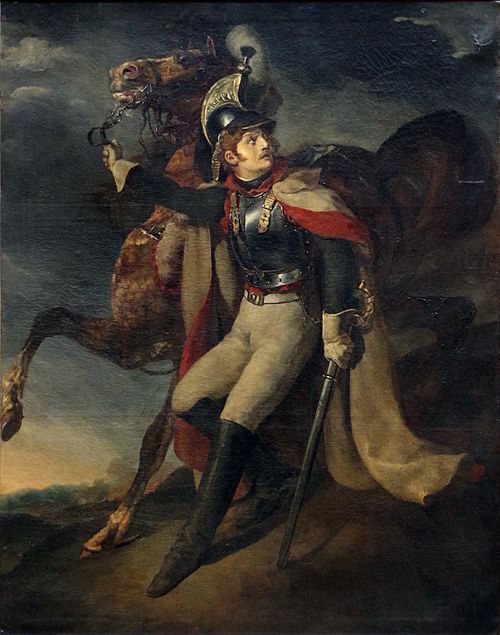 Cuirassier blessé quittant le feu, 1814, Théodore Géricault