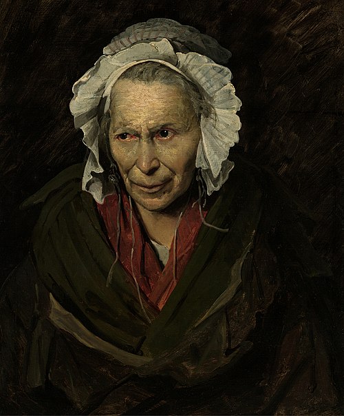 La Monomane de l'envie, 1819, Théodore Géricault