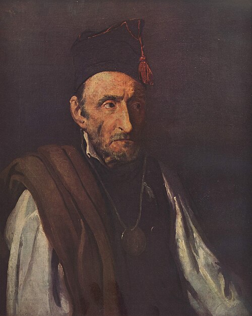 Le Monomane du commandement militaire, 1850, Théodore Géricault