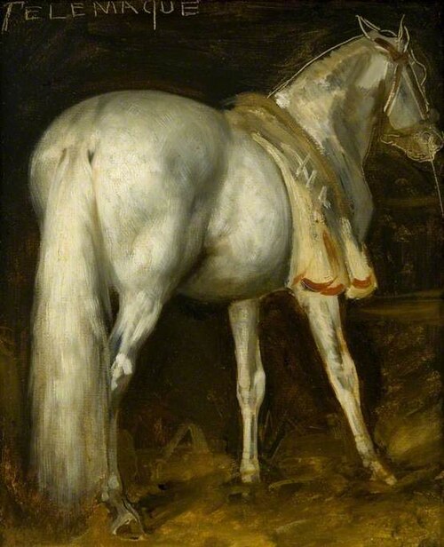 The Grey Horse 'Telemachus', , Théodore Géricault