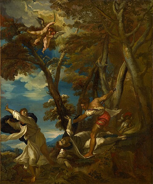 Le martyre de Saint Pierre de Vérone, 1814, Théodore Géricault