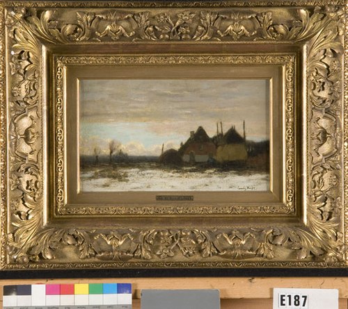 Boerderij in de winter, 1911, Cornelis Kuypers