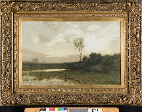 Landschap met plassen, 1916, Cornelis Kuypers