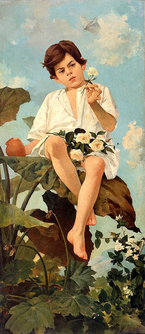 Una gota de rocío, 1893, Antonio Herrera Toro