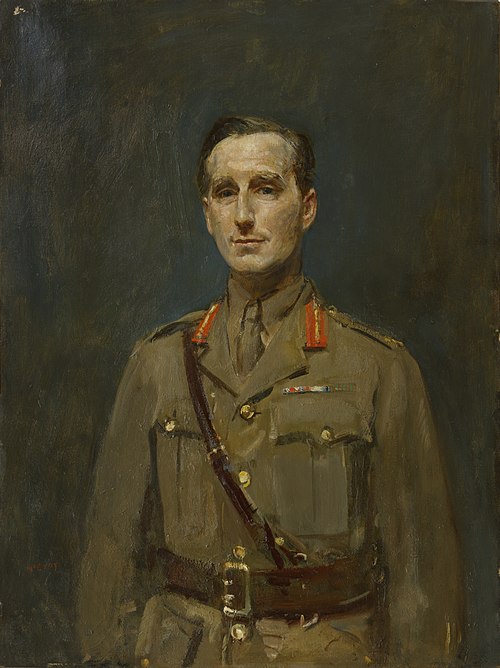 Brigadier General Arthur M. Asquith, DSO, 1918, Ambrose McEvoy