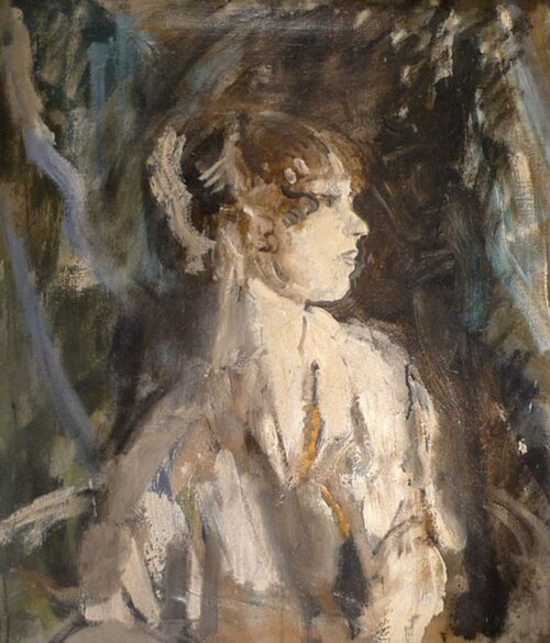 Portrait of the ballerina Lydia Lopokova, 1919, Ambrose McEvoy