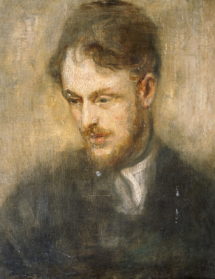 Portrait of Augustus John, 1900, Ambrose McEvoy