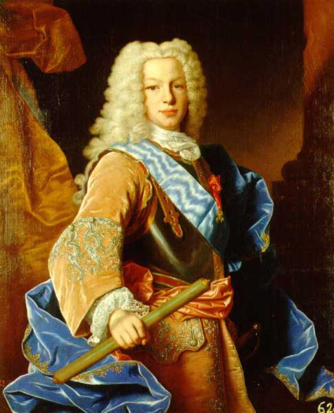 Portrait of King Ferdinand VI of Spain (1713-1759) as Prince of Asturias, 1731, Jean Ranc