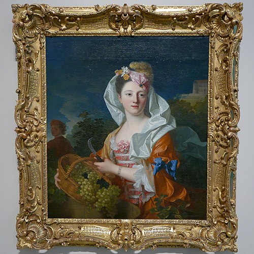 A Grap-Picker Woman, 1715, Jean Ranc