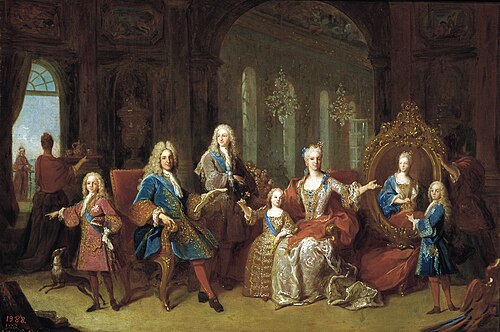 The Family of Philip V, 1723, Jean Ranc