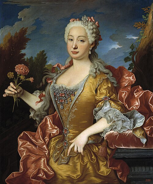 Barbara of Braganza Queen of Spain, 1729, Jean Ranc