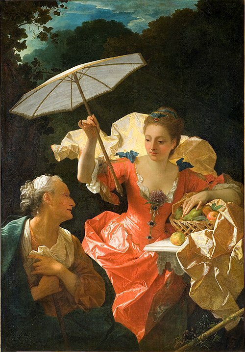 Vertumne and Pomona, 1716, Jean Ranc