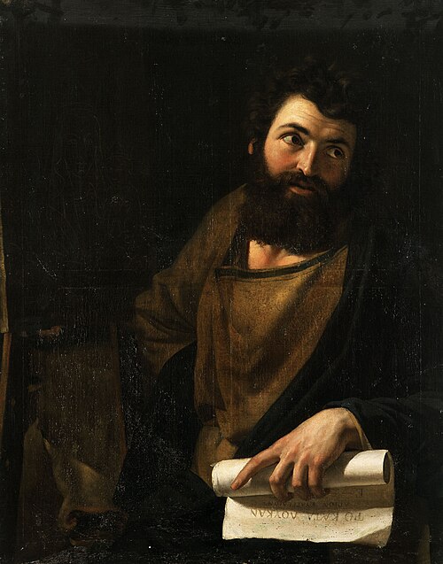 Saint Luc l'Evangéliste, 1817, Pierre Van Hanselaere