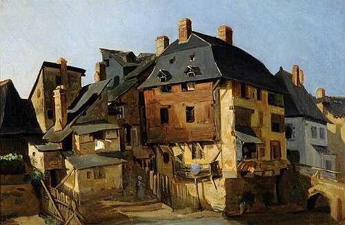 Village in Picardy, , Adolphe Hervier