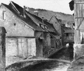Vieilles maisons, 1862, Adolphe Hervier