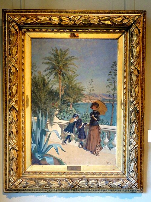 Terrasse à Monte-Carlo., , Adrien Marie