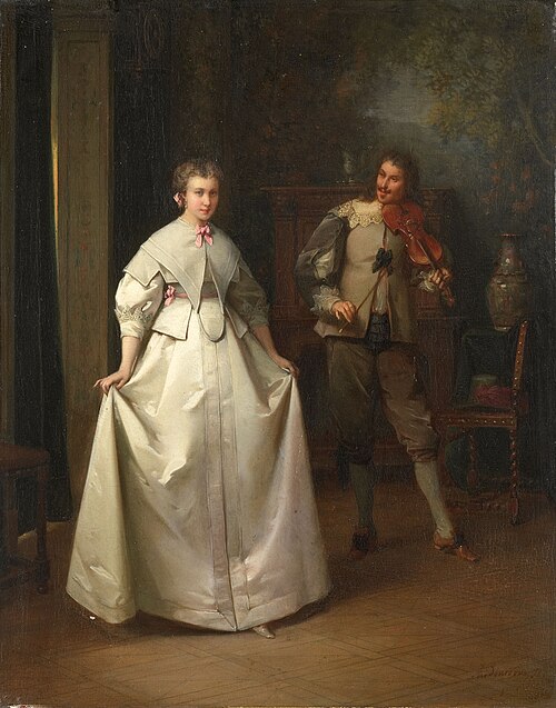 The Dance, 1870, Aimé-Gabriel-Adolphe Bourgoin