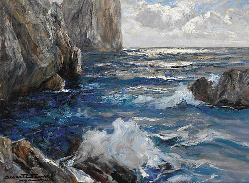 Blick auf die Faraglioni-Felsen auf Capri, , Albert Wenk