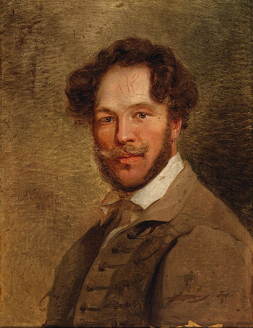 Herrenporträt, 1834, Alexander Clarot