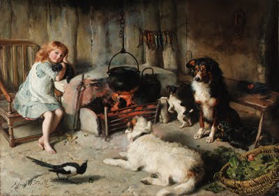 Children of the Hills, 1888, Alfred William Strutt