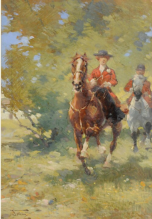 Carriage in the woods, 1936, Alfredo Tominz
