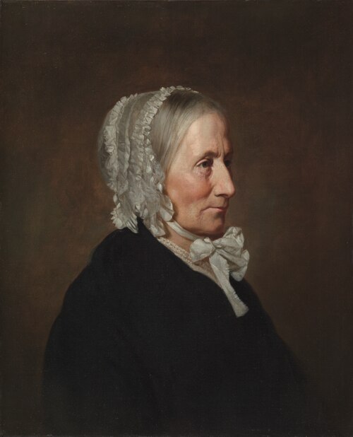 Portrait of the Artist's Mother, 1855, Allan Smith