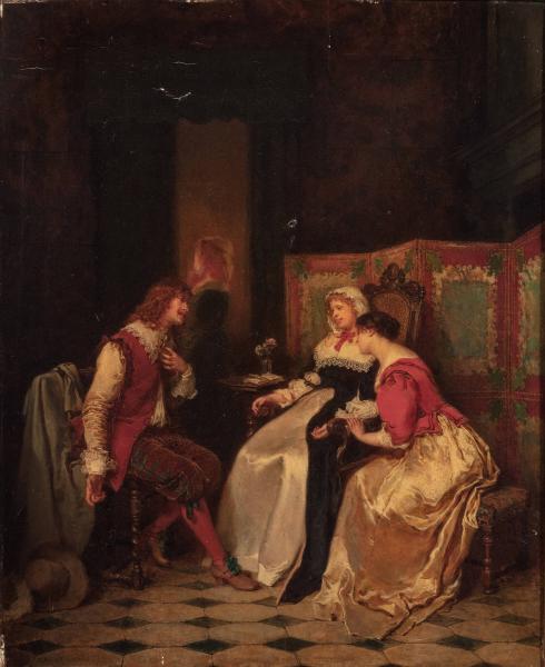The Story, 1865, Antoine Émile Plassan