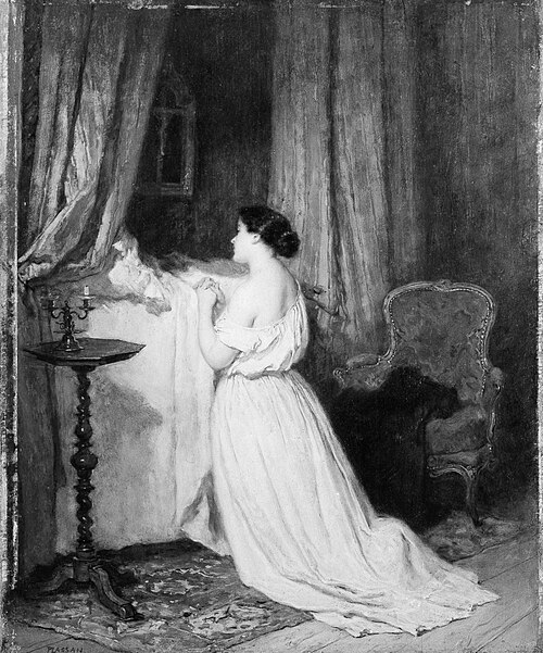 Mother and Child, 1870, Antoine Émile Plassan