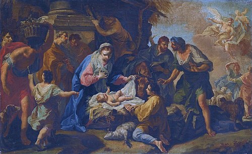 L’Adoration des bergers, , Anton Kern