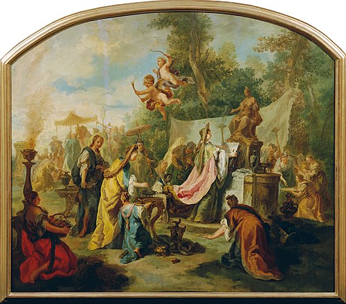 Antike Opferszene, 1747, Anton Kern