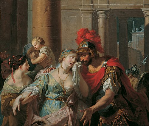 Hector's Farewell to Andromache, 1800, Anton Kern