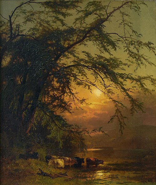 Paysage, 1875, Arthur Parton