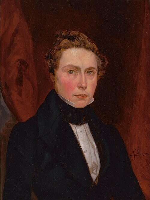 Zelfportret, 1835, Arie Johannes Lamme