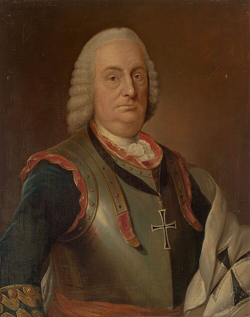 Portrait of Frans Steven Karel van Randwijck (1697-1785), 1770, August Christian Hauck