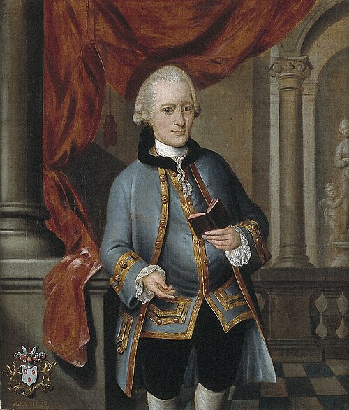 Portrait of Juliaan van Groenewegen (1739-1773), 1767, August Christian Hauck