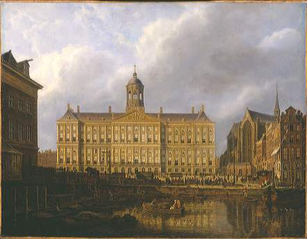 The Dam, 1838, Augustus Wijnantz