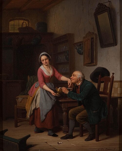 De oude snoeper, , Basile De Loose