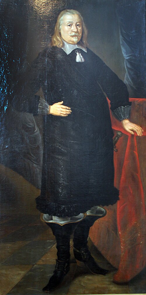Porträt des Wulf Blome, 1625, Brodero Matthisen