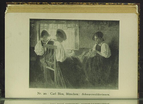Schwarzwälderinnen, , Carl Blos
