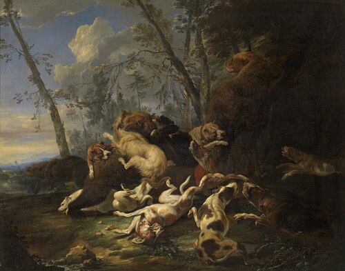 Bear Hunt, , Carl Borromäus Andreas Ruthart