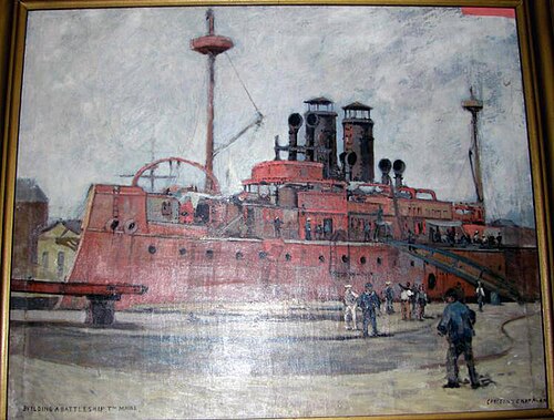 Building the U.S. Battleship "Maine", , Carlton Theodore Chapman