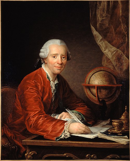 Portrait of Jean Le Rond d'Alembert, 1777, Catherine Lusurier
