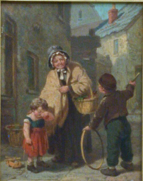 The Lost Child, 1866, Charles Felix Blauvelt