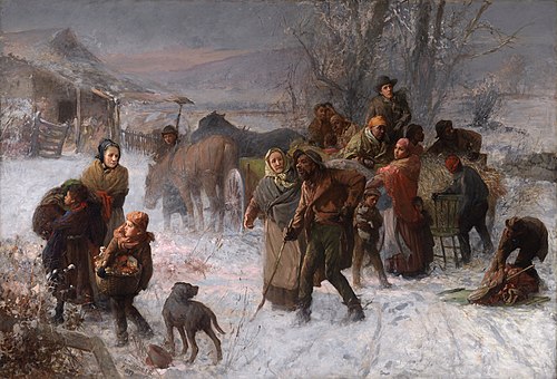 The Underground Railroad, 1893, Charles T. Webber
