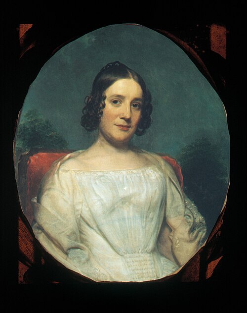 Mrs. Adrian Baucker Holmes, 1850, Charles Wesley Jarvis