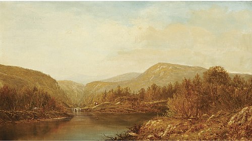 Autumn Landscape, 1872, Charles Wilson Knapp